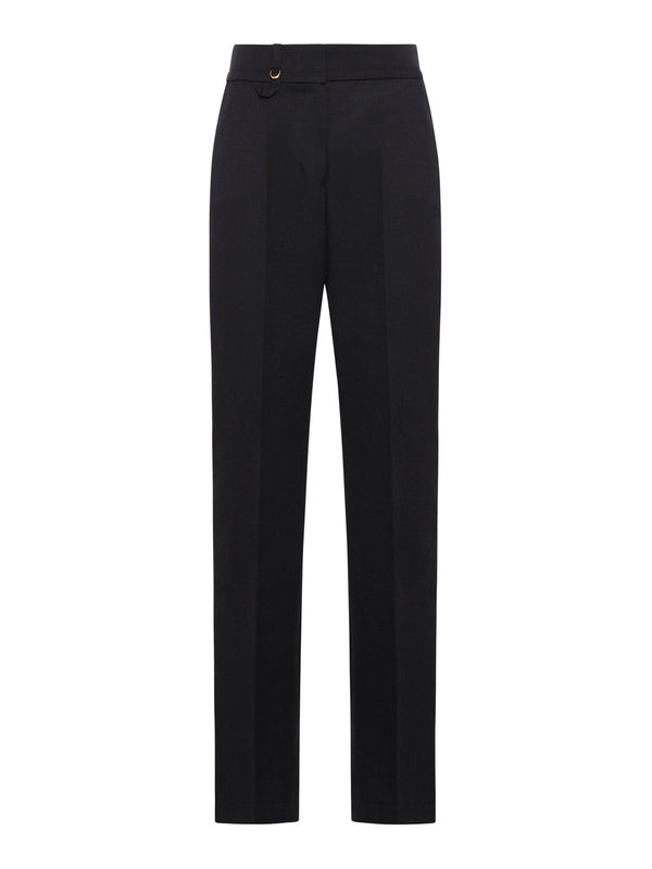 Jacquemus Les Sculptures High Waist Tailored Trousers - Women