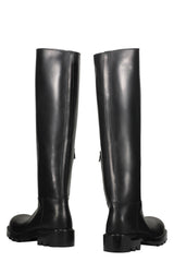 Bottega Veneta Strut Leather Boots - Women - Piano Luigi