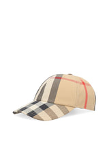 Burberry Checked Baseball Cap - Men