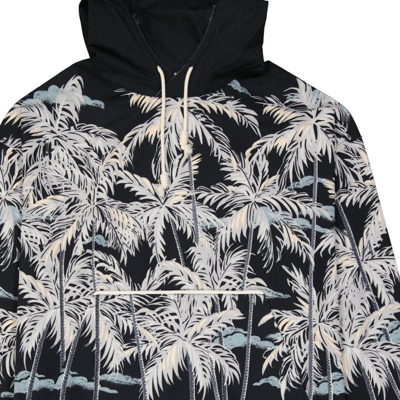 Palm Angels Hooded Printed Shirt - Men