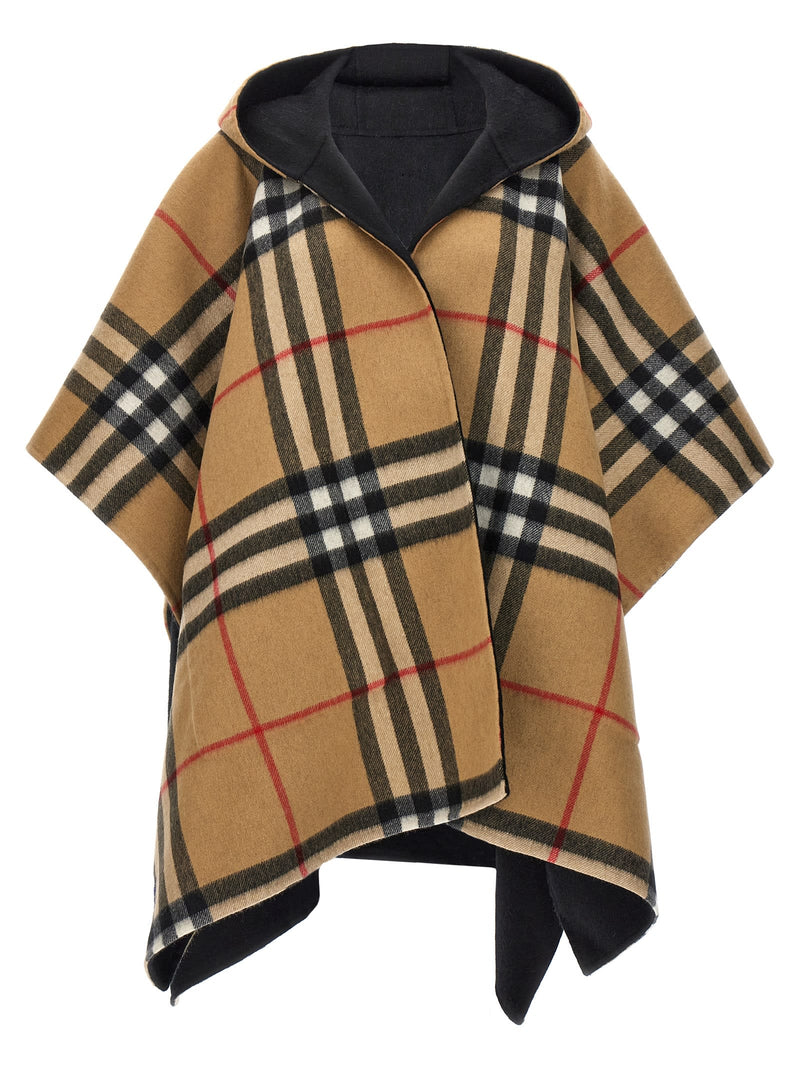 Burberry Reversible Hooded Cape - Women