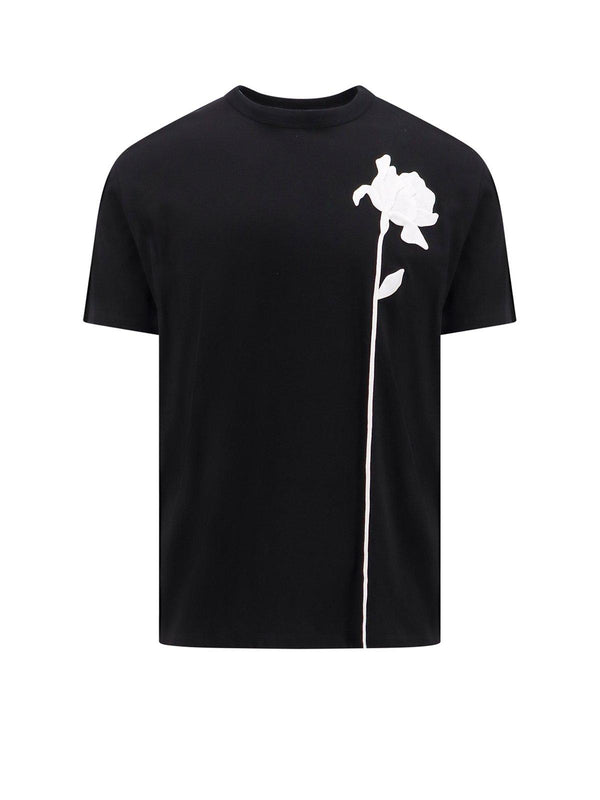 Valentino Floral Patterned Crewneck T-shirt - Men