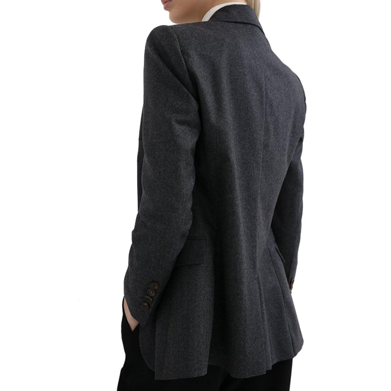 Brunello Cucinelli Virgin Wool Blazer - Women - Piano Luigi