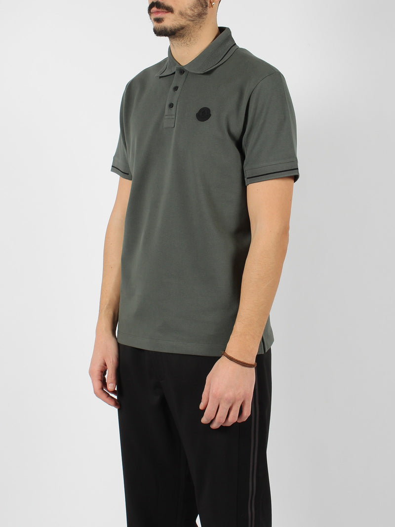 Moncler Logo Patch Polo Shirt - Men