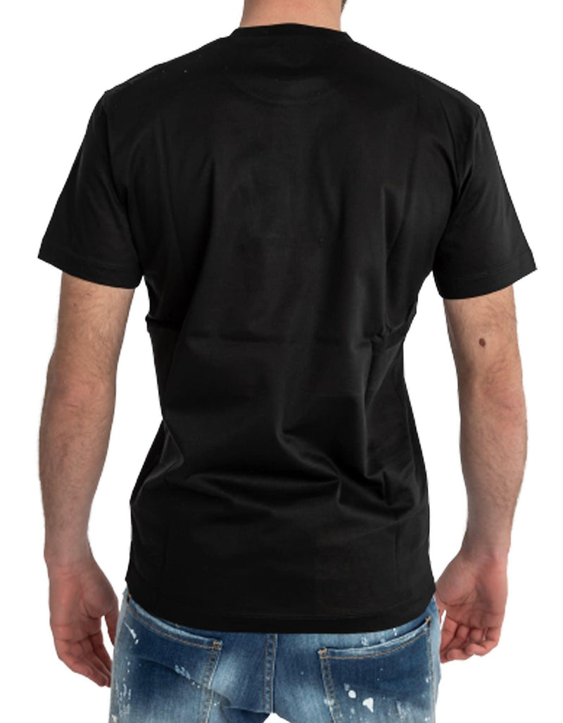 Dsquared2 Black T-shirt Logo - Men - Piano Luigi