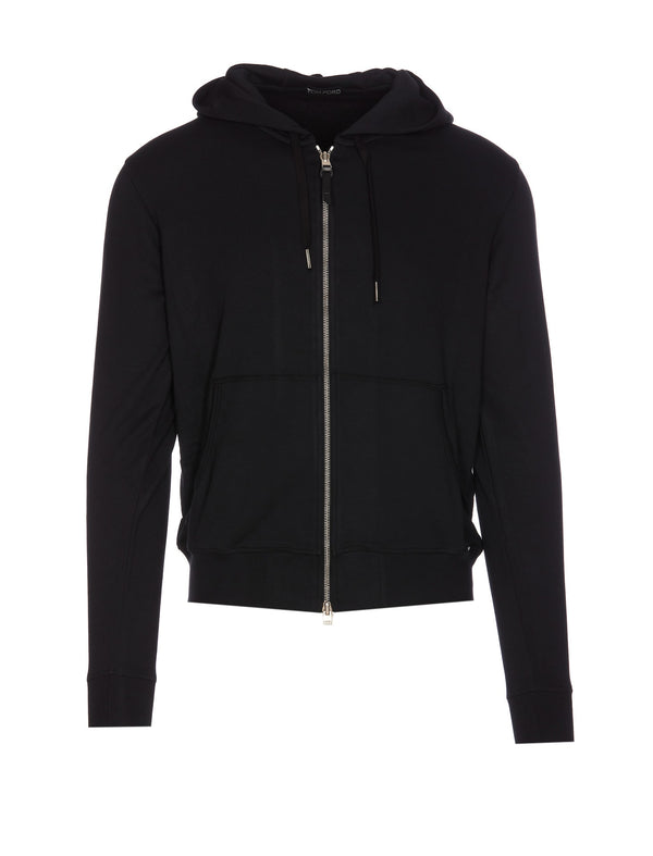 Tom Ford Cut&amp;sewn Zip Hoodie - Men