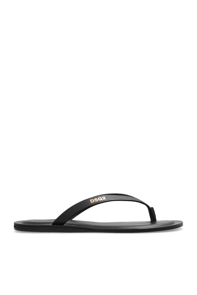 Dsquared2 Leather Flip-flops - Men