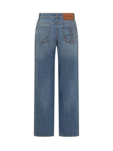 J.W. Anderson Cut-out Knee Bootcut Jeans - Women