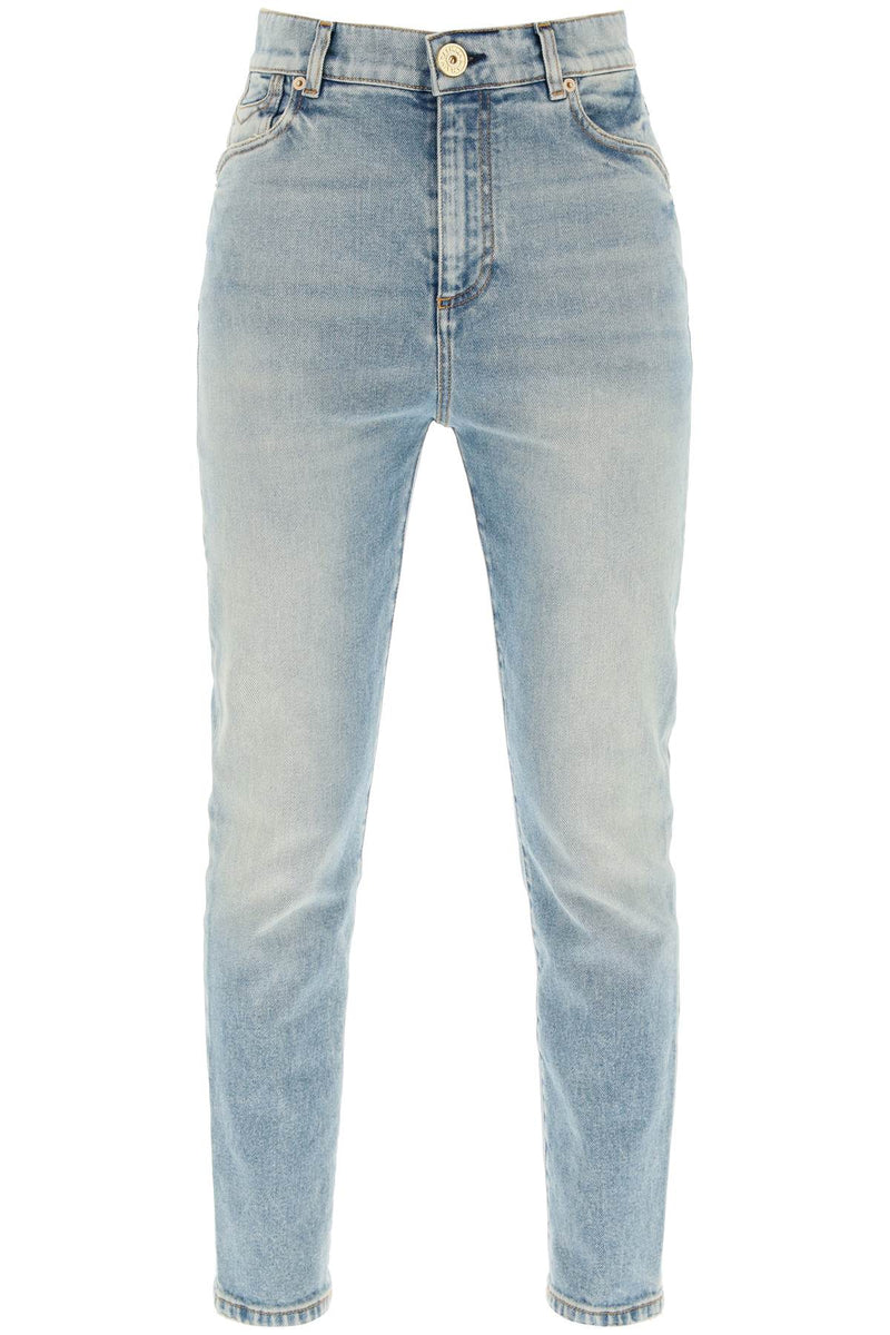 Balmain High-waisted Slim Jeans - Women