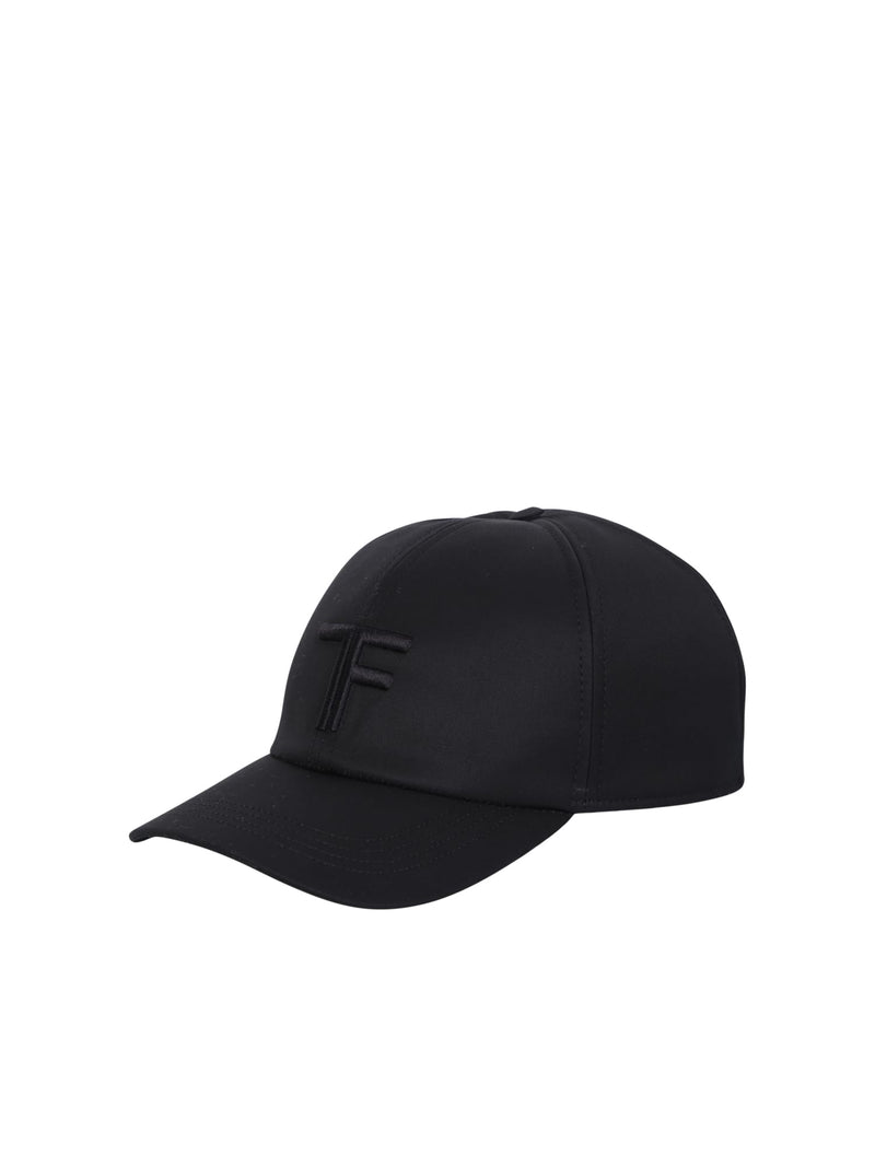 Tom Ford Black Baseball Cap - Men