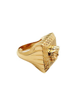 Versace Square Medusa Ring - Men