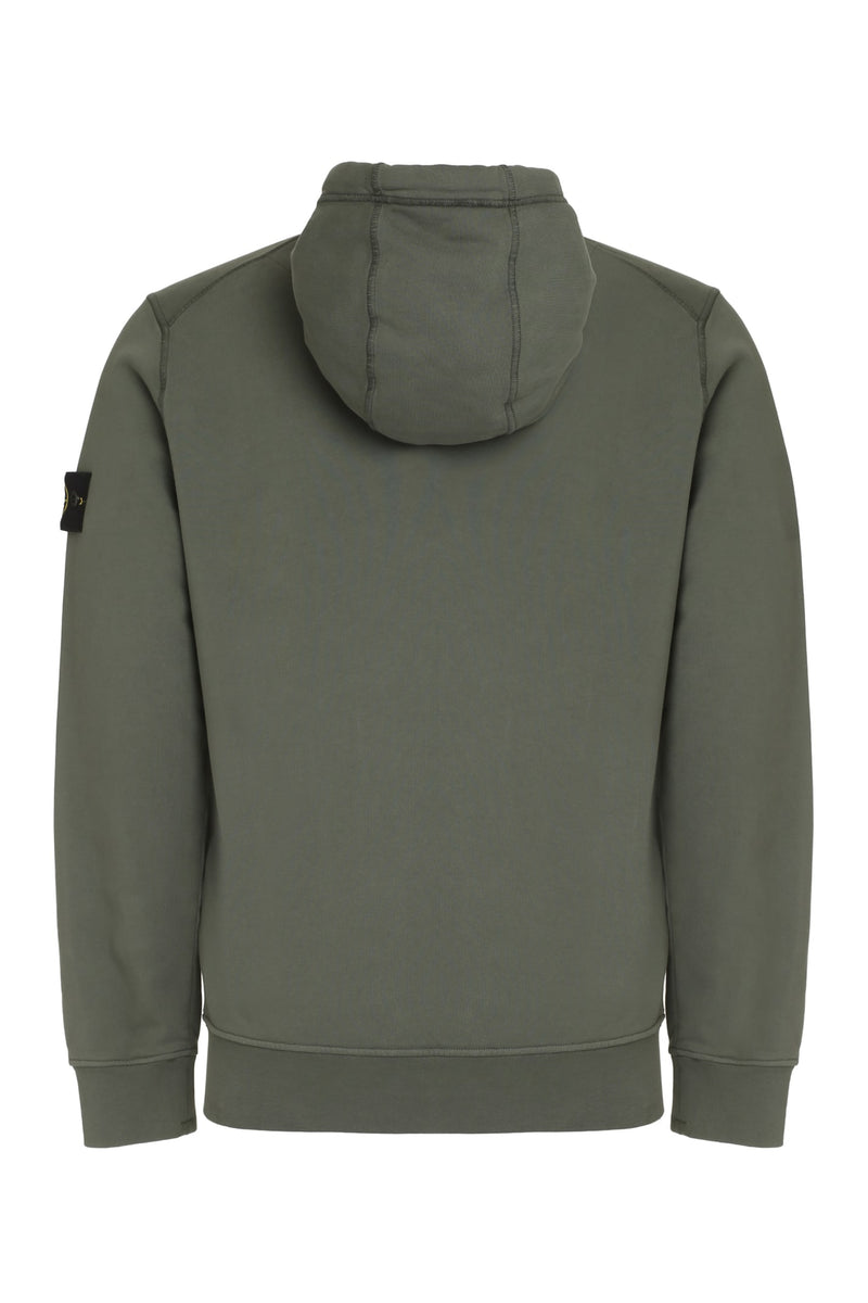 Stone Island Full Zip Hoodie - Men