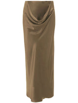 J.W. Anderson Green Silk Midi Skirt - Women