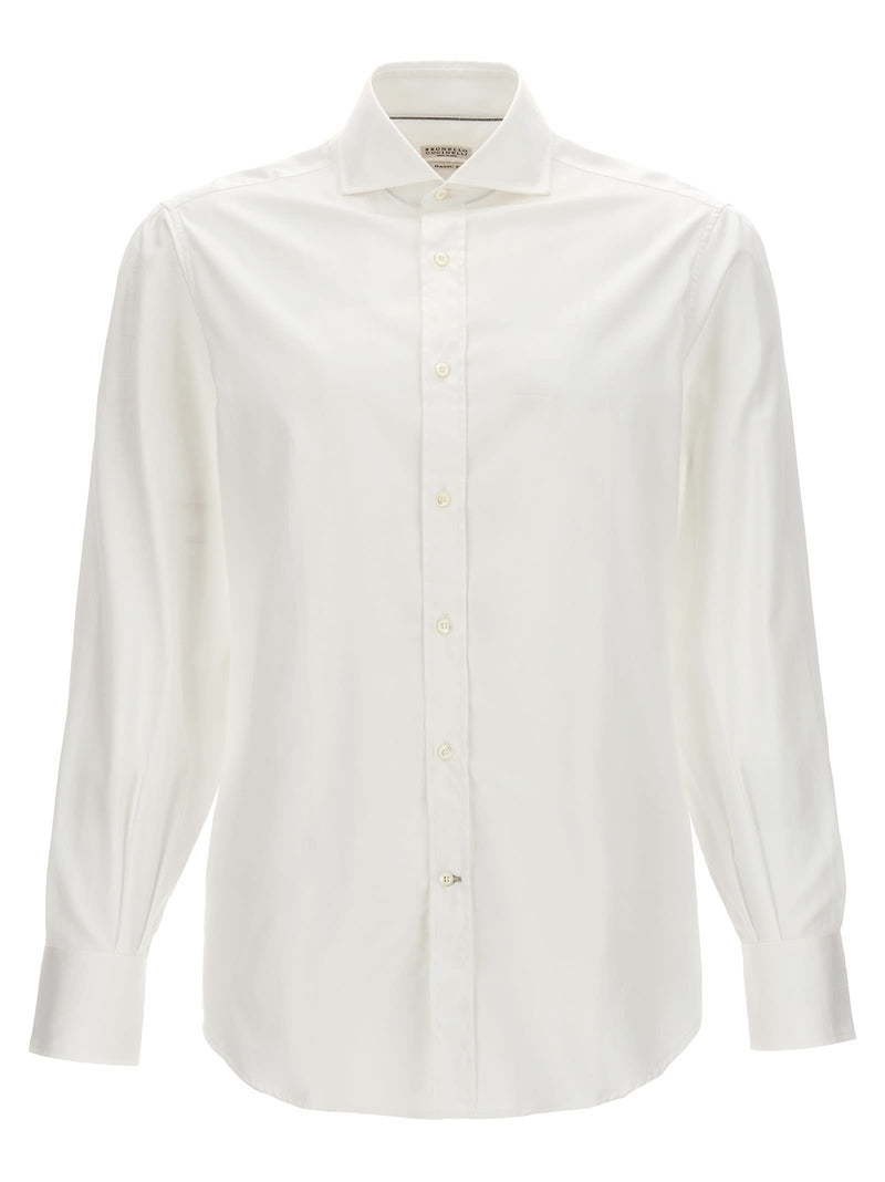 Brunello Cucinelli Poplin Shirt - Men