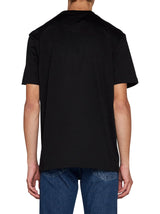 Versace Black T-shirt With Logo - Men