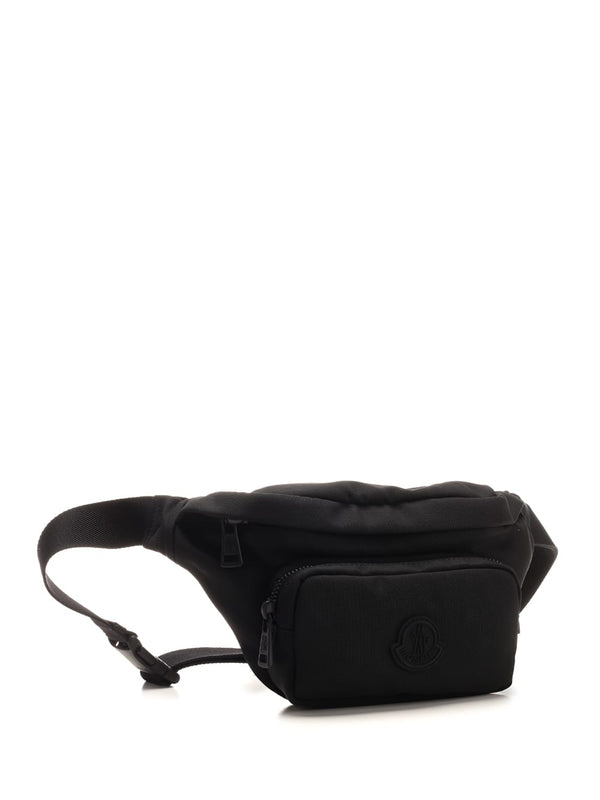 Moncler Black Nylon Pouch - Men