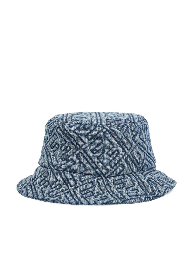 Fendi Ff Motif Denim Bucket Hat - Women