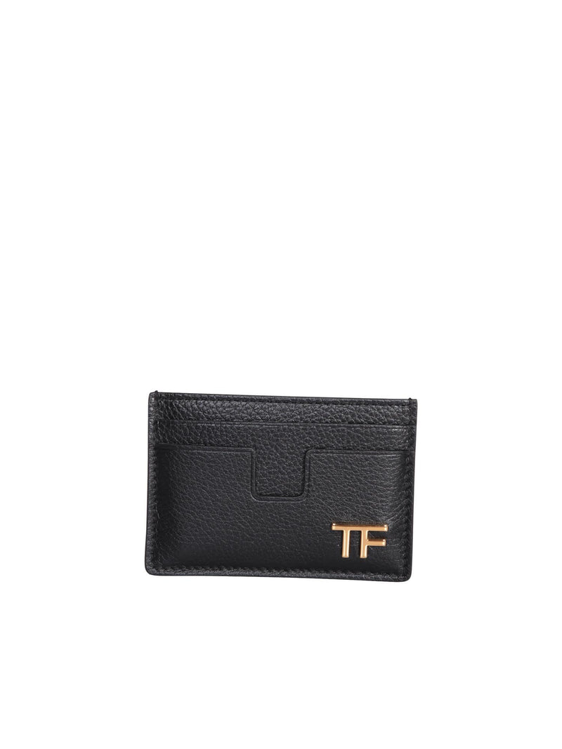 Tom Ford Black T Line Cardholder - Men - Piano Luigi