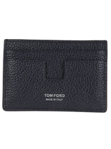 Tom Ford Logo Printed Classic Credit Card Holder - Men