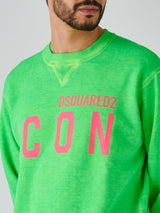 Dsquared2 Be Icon Cool Fit Tee Crewneck Sweatshirt - Men