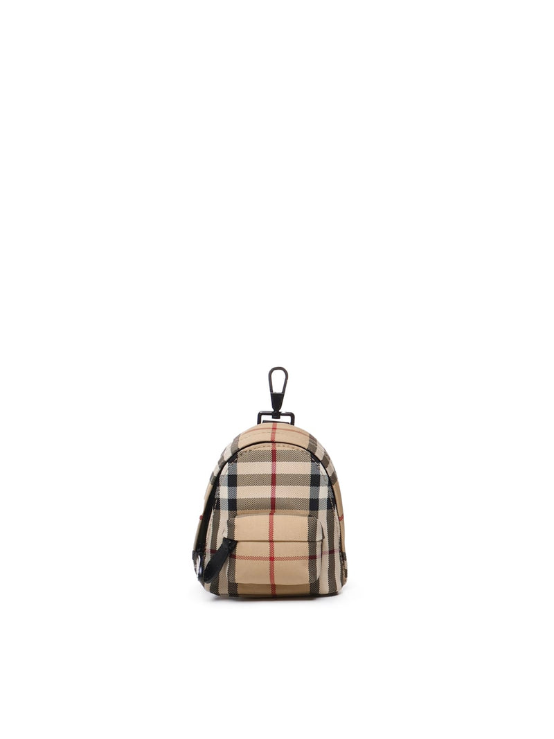 Burberry Mini Jett Checked Backpack - Men