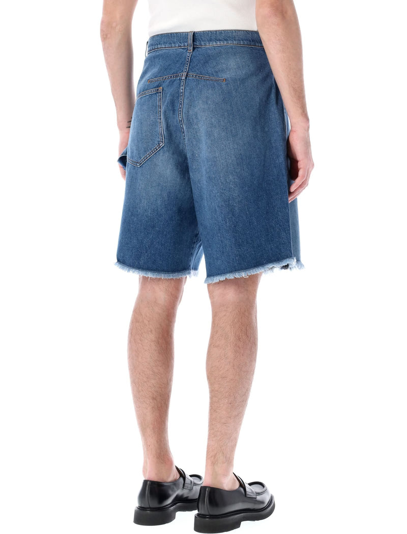 J.W. Anderson Twisted Workwear Denim Shorts - Men