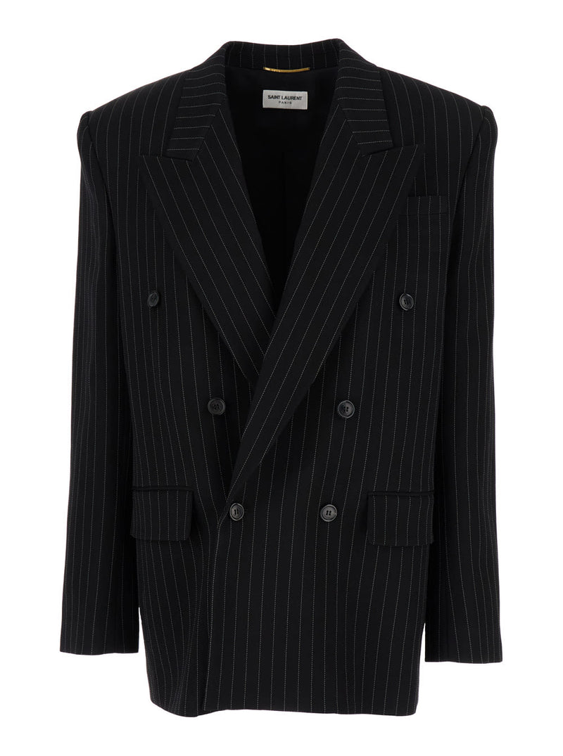 Saint Laurent Veste Rayure - Women