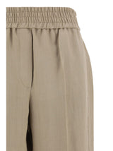 Brunello Cucinelli Elastic Band Pants - Women