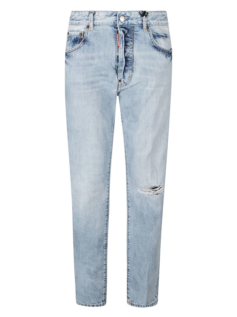 Dsquared2 Straight Distressed Jeans - Women