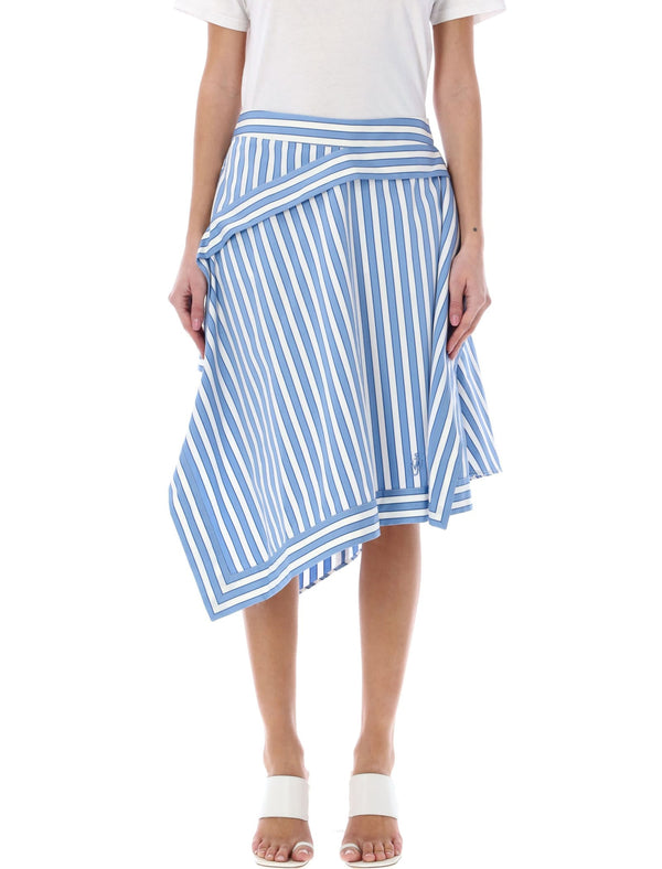 J.W. Anderson Striped Midi Skirt - Women