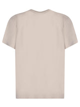 J.W. Anderson Logo Beige T-shirt - Men