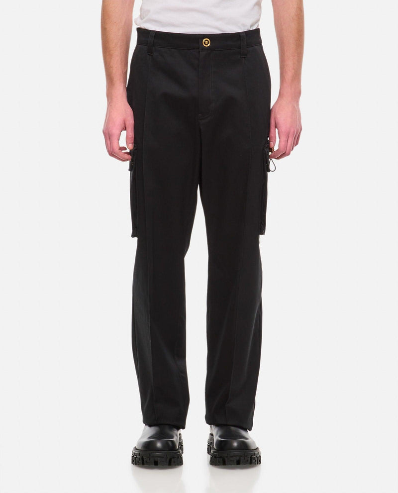 Versace Cargo Pant Cotton Drill Fabric - Men - Piano Luigi