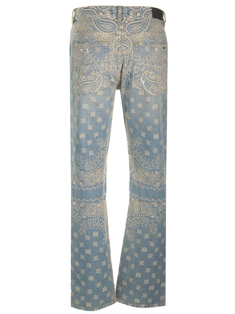 AMIRI All Over Bandana Jeans - Men