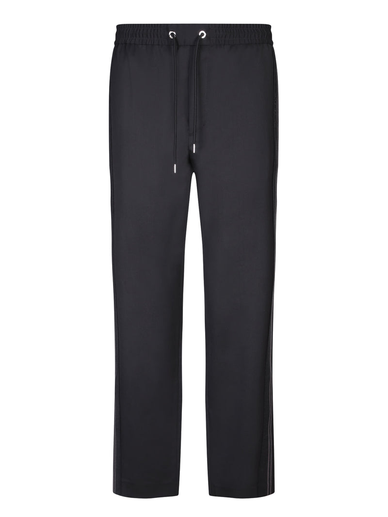 Moncler Drawstring Blue Trousers - Men