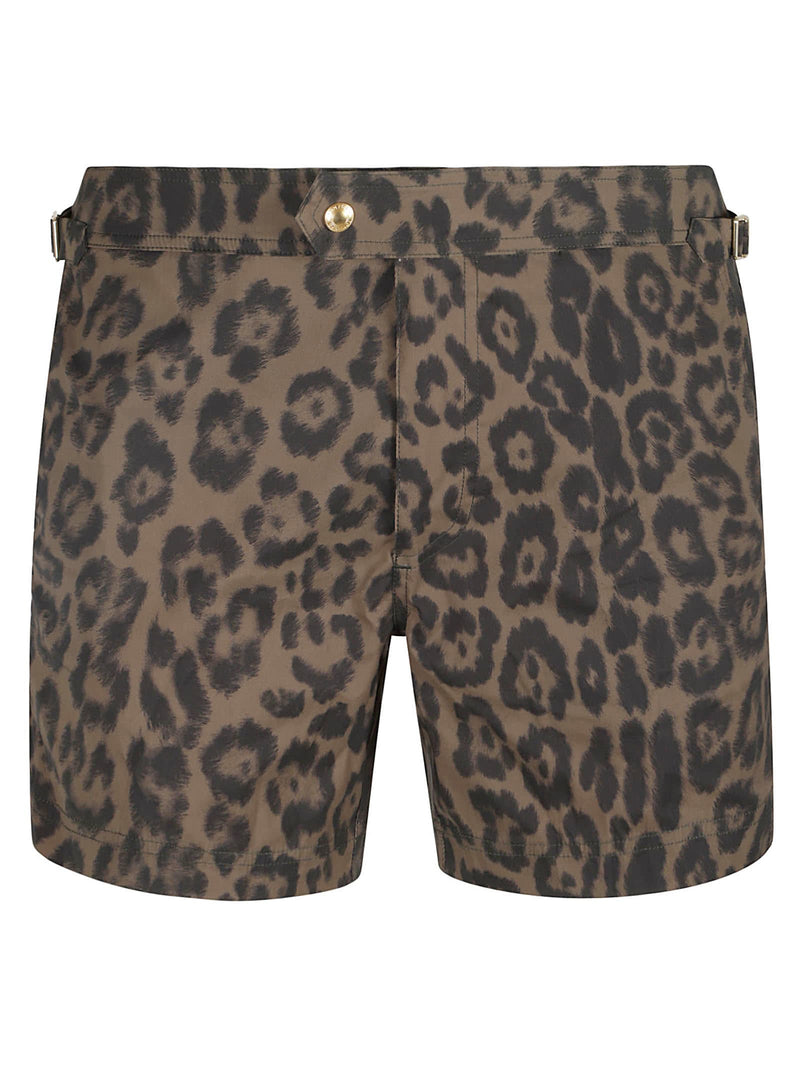 Tom Ford Animal Print Shorts - Men