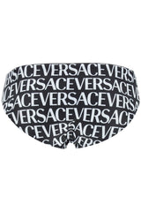 Versace Allover Swim Briefs - Men