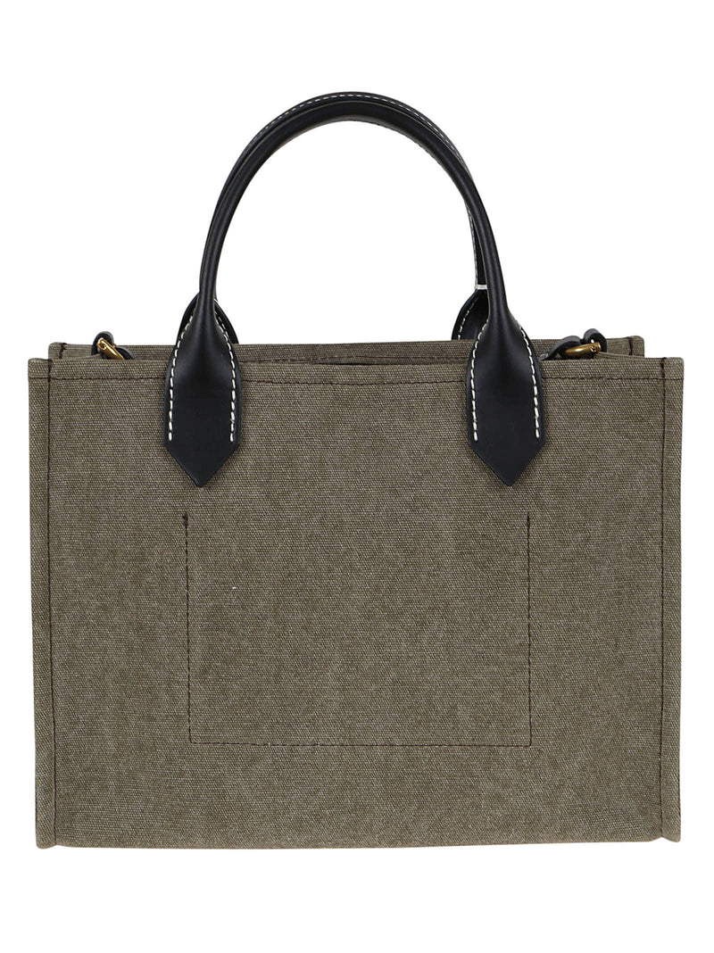 Balmain B-army Shopper Small-canvas&amp;logo - Women