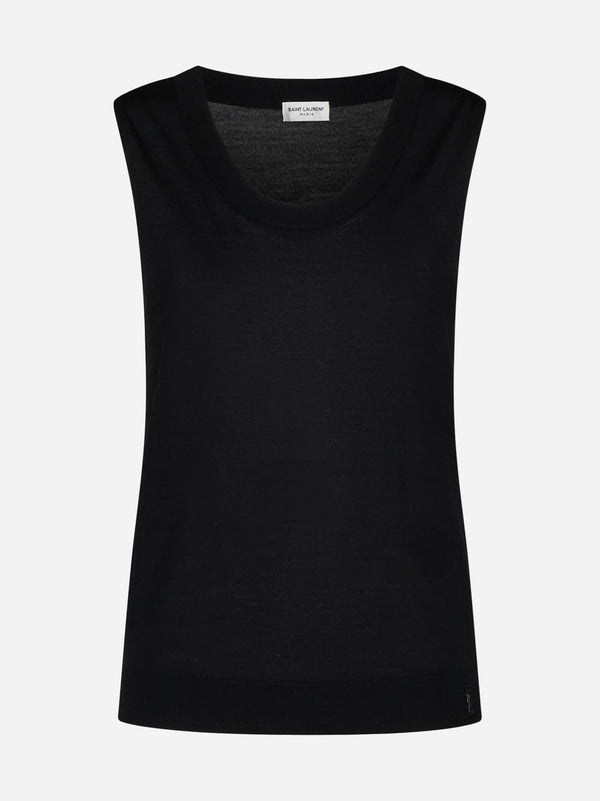 Saint Laurent Wool Tank Top - Women