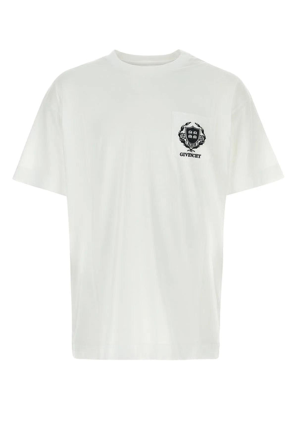 Givenchy White Cotton T-shirt - Men