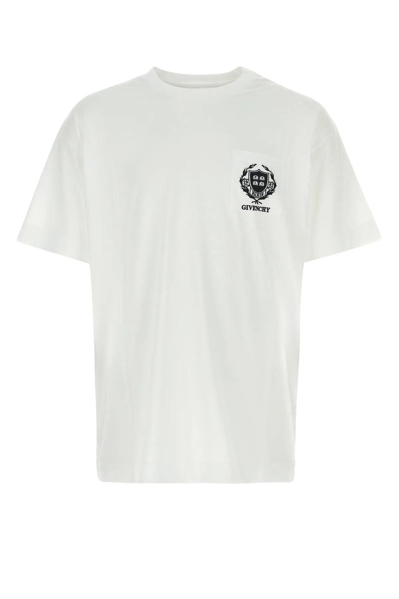 Givenchy White Cotton T-shirt - Men