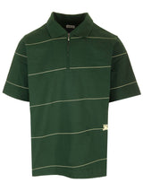 Burberry Ivy Green Pique Polo Shirt - Men