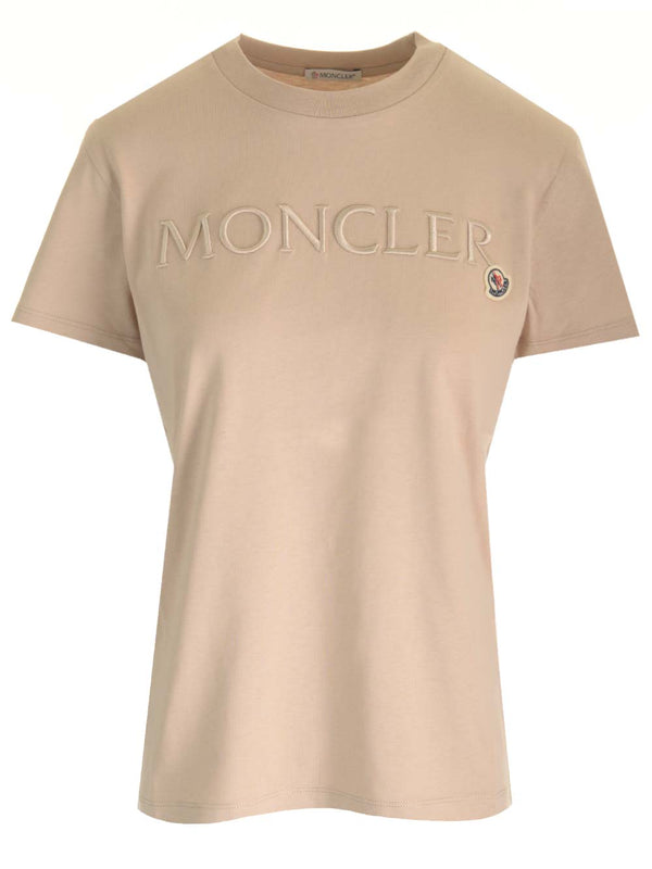 Moncler Embroidered Signature T-shirt - Women