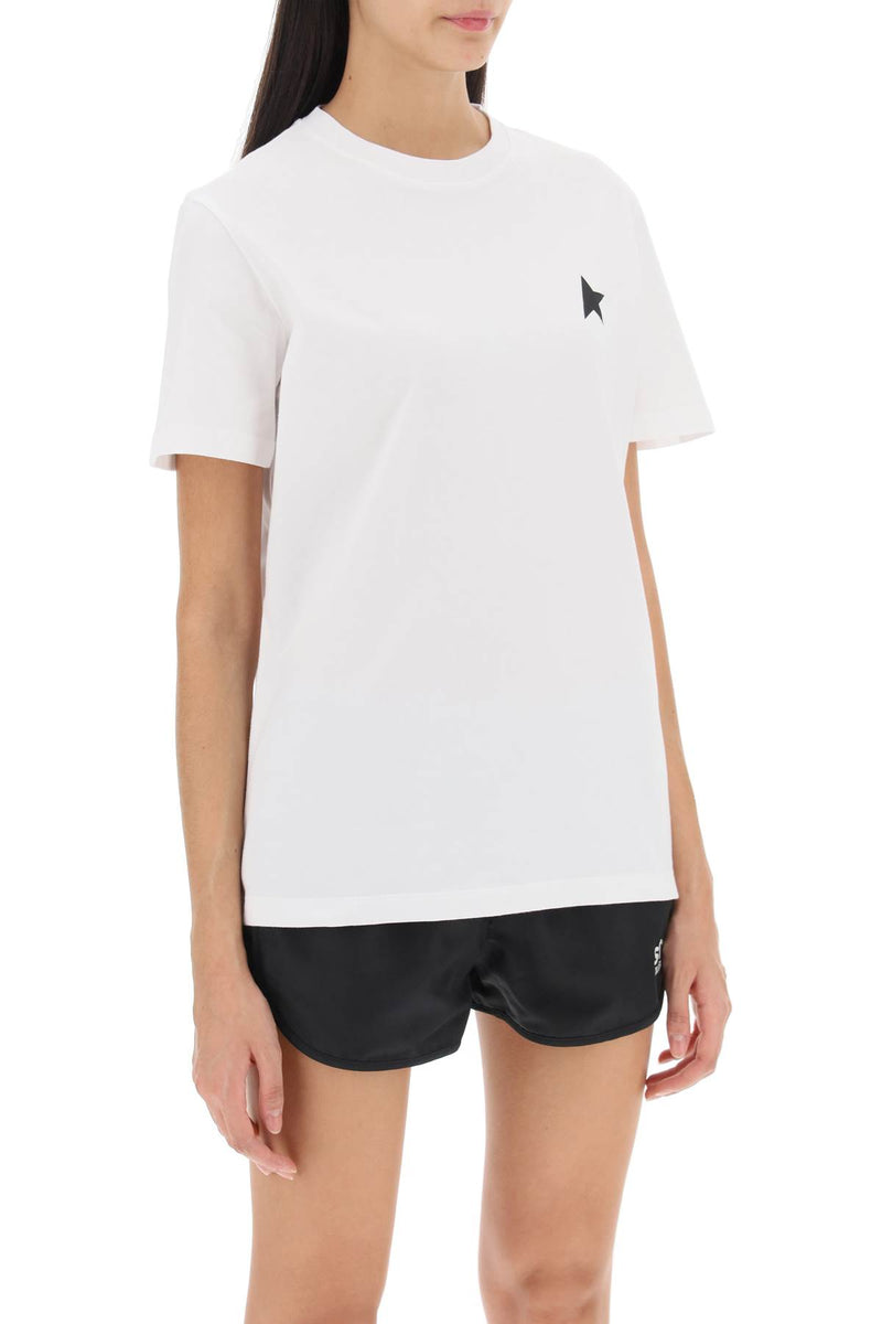 Golden Goose Regular T-shirt With Star Logo - Women