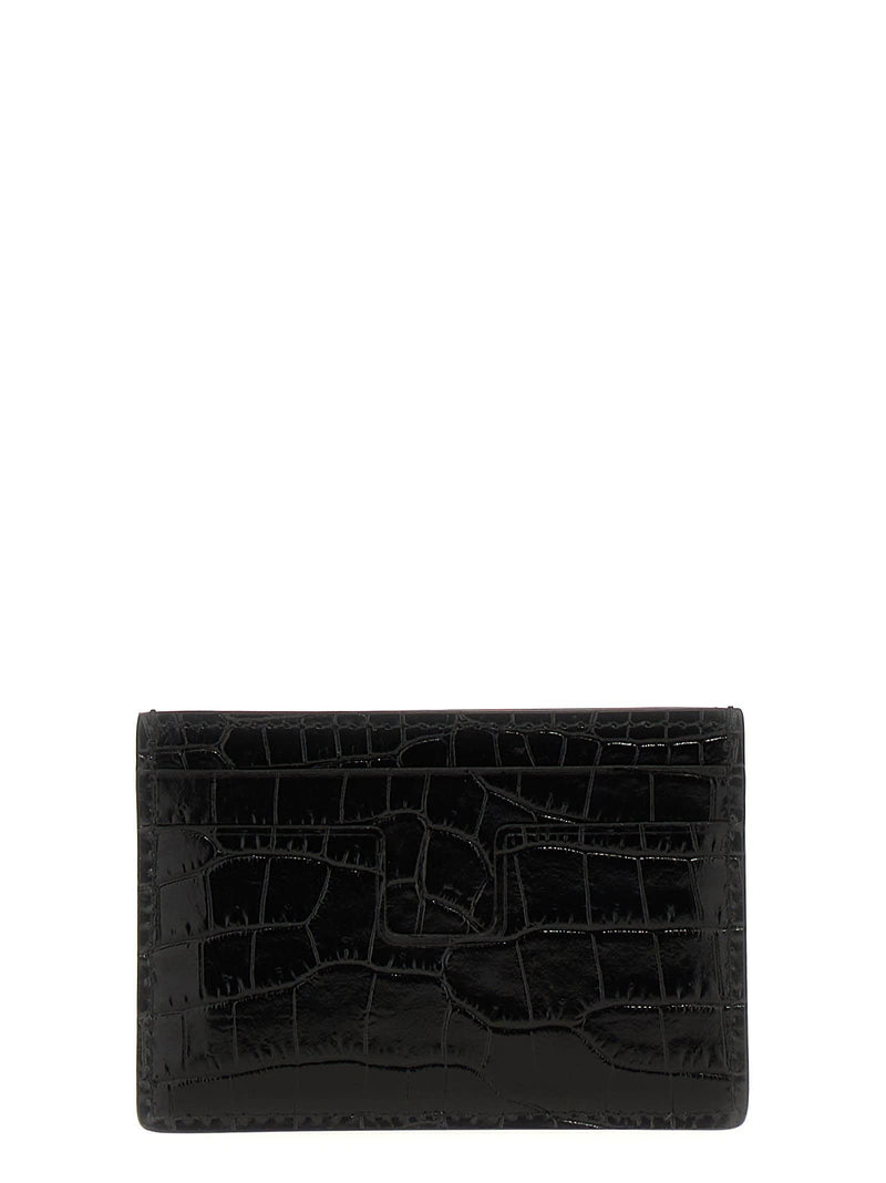 Tom Ford Logo Card Holder - Men - Piano Luigi