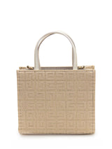 Givenchy Mini G-tote Bag In Natural 4g Jute - Women