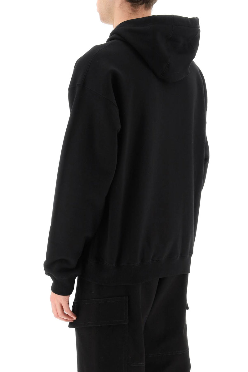 Versace Black Cotton Sweatshirt - Men