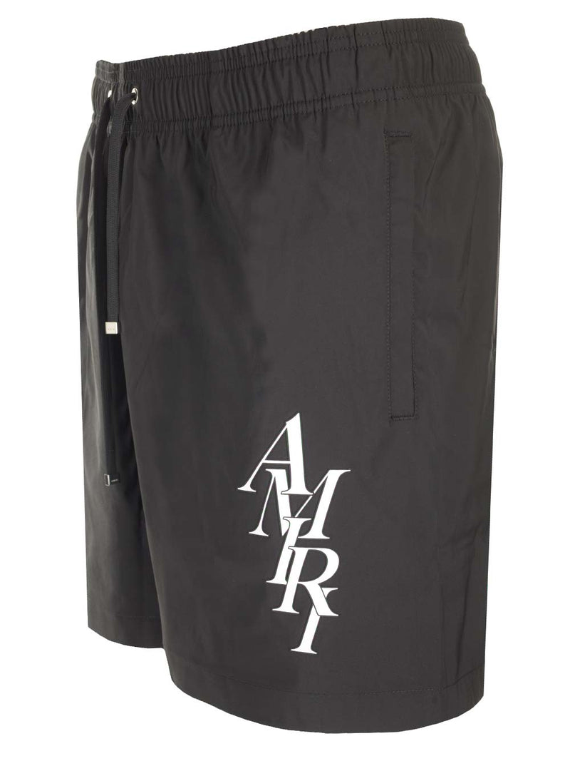 AMIRI Black Swim Shorts - Men