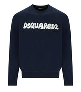 Dsquared2 Logo Printed Crewneck Sweatshirt - Men