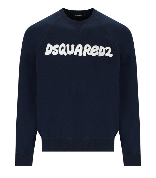 Dsquared2 Logo Printed Crewneck Sweatshirt - Men