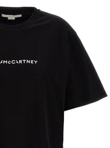 Stella McCartney Organic Cotton T-shirt Logo - Women